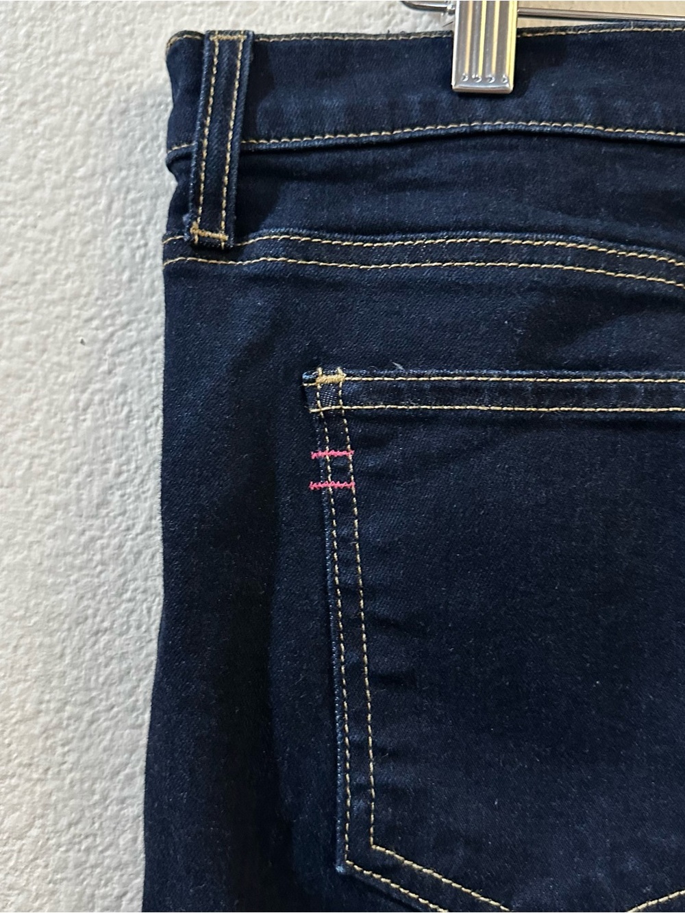Hatch × Current Elliott Sz 29 Maternity Stiletto Jeans in Serenity Dark Wash - Picture 7 of 9